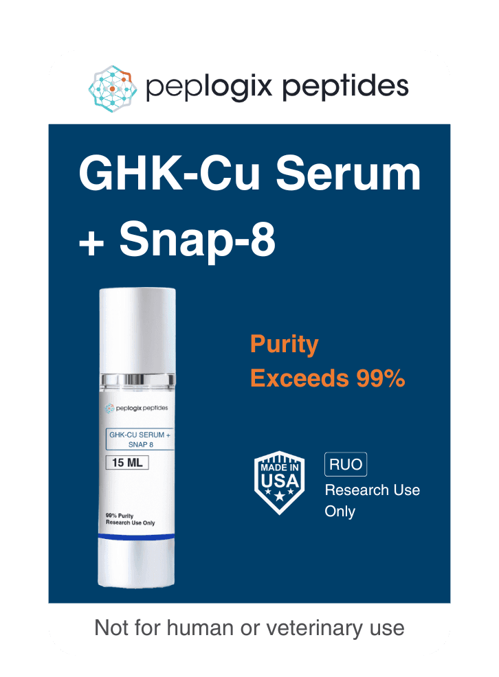 GHK-Cu Peptide Serum + SNAP-8 - 15ml